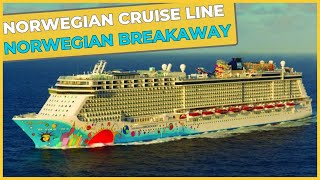 NORWEGIAN BREAKAWAY  Norwegian Cruise Line ⇛ Full Ship Guided Tour [upl. by Iney]