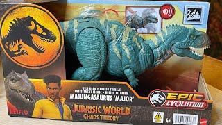 Jurassic World 🌎 Chaos Theory Wild Roar Majungasaurus ‘Major’ Epic Evolution in 4K 🎥🌿☀️ [upl. by Noirda]