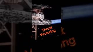 Thrust Vectoring on Rockets amp Fighter Jets spaceshuttle rocket engine spacex militaryaircraft [upl. by Elayne942]