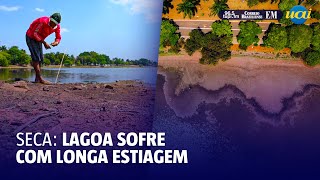 Sete Lagoas estiagem reduz nível da Lagoa Boa Vista [upl. by Sesylu162]