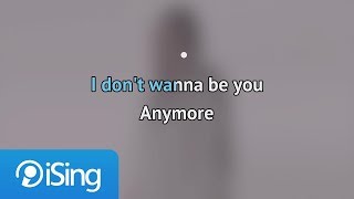 Billie Eilish  idontwannabeyouanymore karaoke iSing [upl. by Noreg]