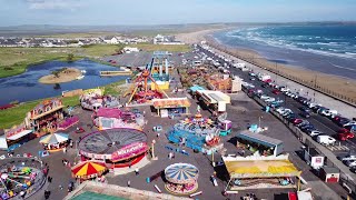 Tramore Beach Caravan amp Camping Park  Tramore Amusement Park  Ireland 🇮🇪 [upl. by Ashbaugh]