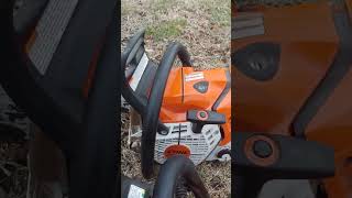 WHICH ONE YOU RUNNIN 500i vs 462 shortsvideo shorts stihl [upl. by Horsey7]