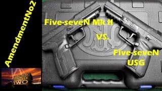 FN FiveseveN Mk II vs FiveseveN USG [upl. by Niamor]