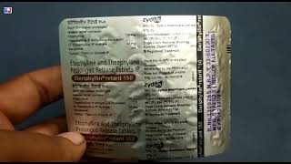 Deriphyllin Retard 150 Tablet  Etophylline and Theophylline Prolonged Release Tablets IP [upl. by Kruter]