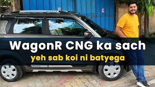 Maruti Suzuki WagonR VXi 2023 CNG  Price  Feature  Mileage  Pros amp Cons  Build Quality  Review [upl. by Vidovic]