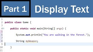 Super Beginners Text Adventure Game Development in Java PART 1  Learn Java by making a game [upl. by Huan]