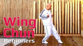 Wing chun for beginners lesson 2 basic leg exercise with twist [upl. by Anitak]