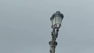 View from Bridge over Calle De Segovia Madrid Spain November 2023 [upl. by Brion]