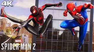 SPIDERMAN 2 All Cutscenes Full Game Movie 4K 60FPS Ultra HD [upl. by Sauder241]