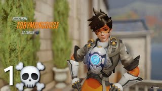 Tracer game highlight on Château Guillard 4 V 4 Overwatch 2 Season 12 [upl. by Ulla]