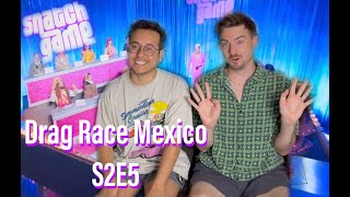 Rupauls Drag Race Mexico Season 2 Episode 5 Snatch Game Reaction [upl. by Seaddon]