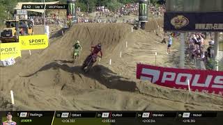 Febvre vs Gajser MXGP Race 2  MXGP of Flanders 2024 [upl. by Naujaj]