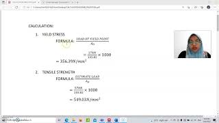 DJJ30113 TENSILE TEST ON MILD STEEL VIRTUAL LAB [upl. by Ttevy771]