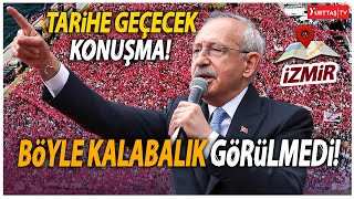 Kemal Kılıçdaroğlundan tarihe geçecek konuşma Böyle kalabalık görülmedi [upl. by Cathryn270]