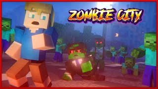 OMG Zombie City in Minecraft  01  in Telugu  Hi5 GAMER [upl. by Saravat]