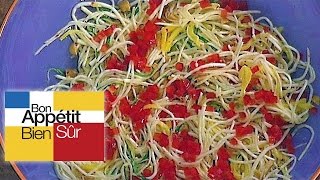 Salade de céleri rave à la mangue et aux piments Recette [upl. by Aig]