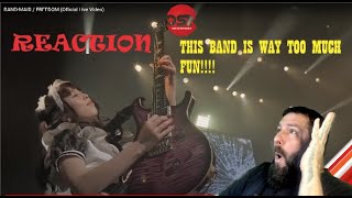 Old School Nerd Reacts to Band Maid Freedom LIVE Reaction BandMaid Freedom Live [upl. by Pedro658]