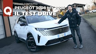 I PREGI E I DIFETTI della TERZA GENERAZIONE  TEST DRIVE Peugeot 3008 2024  Da 38700 euro [upl. by Lehcear468]