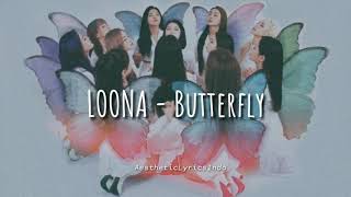 LOONA  Butterfly Indo lirik [upl. by Intihw]