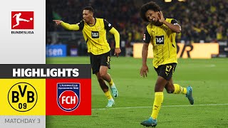 Dortmund Ranks 1  Borussia Dortmund  1 FC Heidenheim 1846 42  Highlights  MD 3 – 202425 [upl. by Marena]