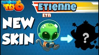 BTD6  Etienne ETN Skin  What is his final form Resort standard easy [upl. by Sharai]