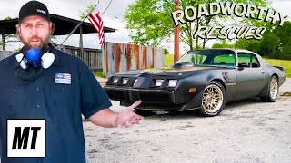 Transforming A Budget Pontiac Into the ICONIC Bandit Trans Am  Roadworthy Rescues [upl. by Hirai]