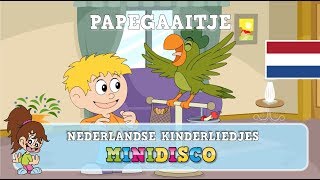 PAPEGAAITJE  Kinderliedjes  Liedjes voor Peuters en Kleuters  Minidisco [upl. by Agiaf108]