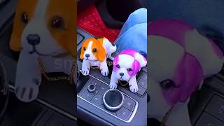 Resin Shaking Head Dog Decor Puppy Bobbing Head Dog Bobblehead Toy Animal Figures Car Ornament [upl. by Aim]