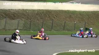 IAME X30 International Final 2012 Master Final [upl. by Laryssa]