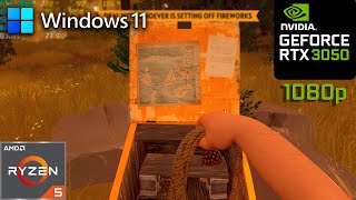 Firewatch I RTX 3050 4 GB I Windows 11  Ultra Settings [upl. by Jurgen45]