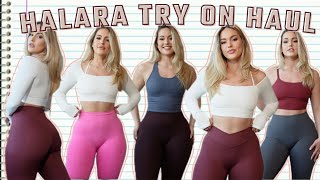 HALARA Leggings Try On Haul  Honest Review [upl. by Nyleuqaj]