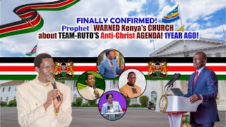 PROPHECIES AND CONFIRMATION OF PROPHECIES Prophet UNMASKS Rutos Anti Christs AGENDA in Kenya [upl. by Von]