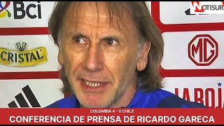 Colombia 4 Chile 0 Habla Ricardo Gareca en Conferencia de prensa EN VIVO [upl. by Harac]