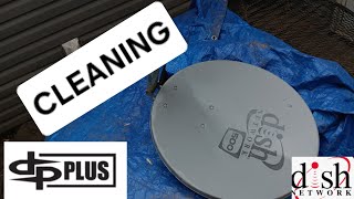 Cleaning And Restoring A DISH 500 Satellite dish [upl. by Hallerson530]