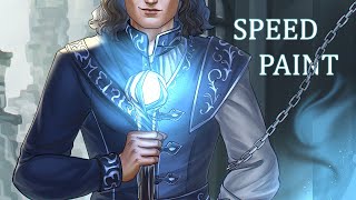 Raistlin Majere  speedpaint [upl. by Edmonds]