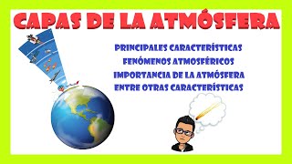 LA ATMÓSFERA Y SUS PRINCIPALES CARACTERÍSTICAS [upl. by Allesig68]