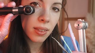 ASMR Realistic Ear Cleaning Hearing Tests Otoscope Tingles amp Sleep ✨ [upl. by Ahsropal80]