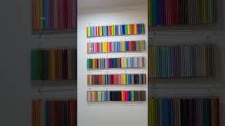 페리시모 색연필 500색 벽에 걸기 Hang felissimo 500 colored pencils on the wall [upl. by Weirick]