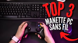 TOP 3  Meilleure Manette PC Sans Fil 2023 aussi compatible console de jeu [upl. by Akinwahs]