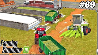 FS 18 Timelapse  69 The first 1000000 and corn silage [upl. by Amsirhc470]