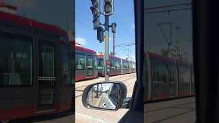 Casablanca tramway newsandtravel voyage morocco maroc [upl. by Ydnyl45]