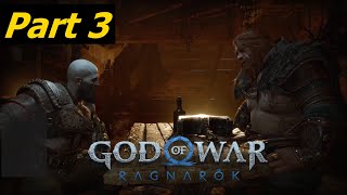 God Of War Ragnarök Gameplay Part 3 PC 1080p 60fps No Commentary [upl. by Ardell]