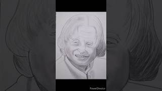 Dr APJ Abdul Kalam sketch for beginners shorts viral [upl. by Nacnud]