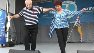 Greek Day on Broadway Syrtaki Dance Opa [upl. by Ellan]