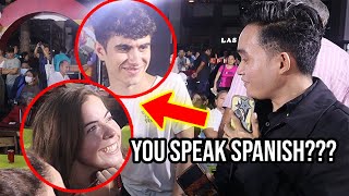 Spanish Natives Left Speechless by Filipino Guys Amazing Spanish Speaking 🤩🇪🇸 [upl. by Aracaj]