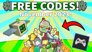 💎  NEW CODE  ALL CODES for Bee Swarm Simulator November 2023 [upl. by Nidnerb287]