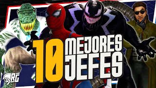 10 MEJORES Jefes en Videojuegos de SPIDERMAN [upl. by Ecnarolf]