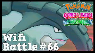 Pokemon ORAS  XampY Wifi Battle 66 Donphans POWER Omega Ruby amp Alpha Sapphire [upl. by Anan]