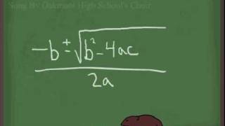 Quadratic Formula Pop Goes the Weasel [upl. by Eciralc]